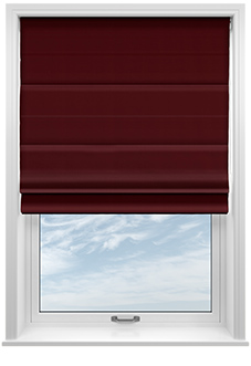 Kyoto Faux Silk, Holly - Roman Blind